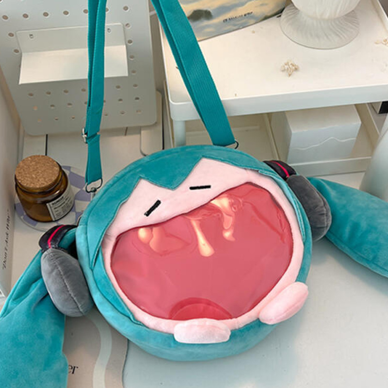 حقيبة كتف قطيفة على شكل هاتسون - مراجعة Anime Merchandise Bag وسعره