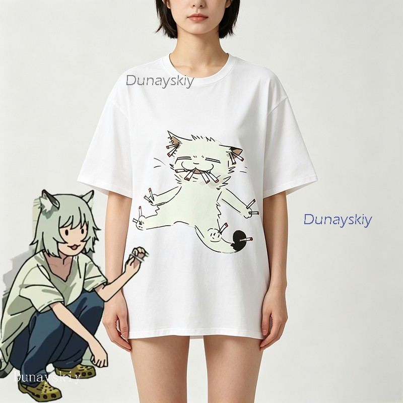 تي شيرت قطني بأكمام قصيرة بطبا - مراجعة Anime Merchandise Shirt وسعره