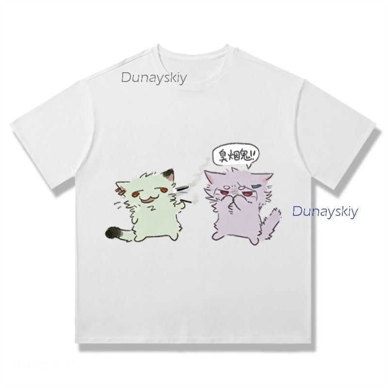 تي شيرت قطني بأكمام قصيرة بطبا - مراجعة Anime Merchandise Shirt وسعره