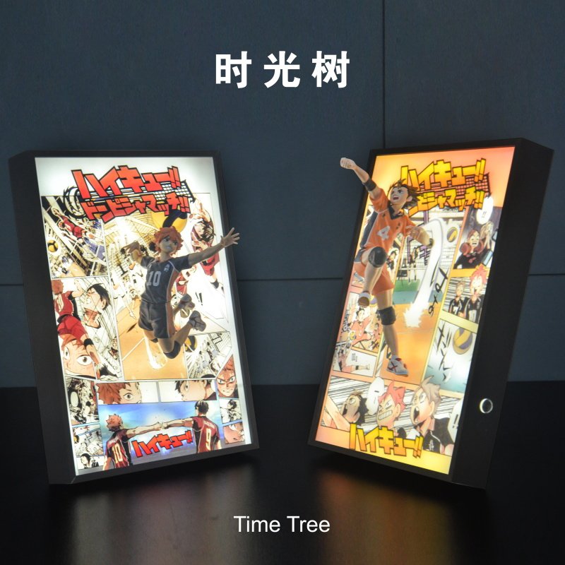 هايكيو!! لوحة إضاءة ثلاثية الأ - مراجعة Anime Merchandise Haikyuu وسعره