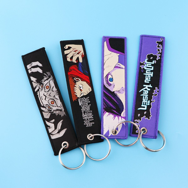 سلسلة مفاتيح منسوجة بتصميم سات - مراجعة Anime Merchandise In Japan وسعره