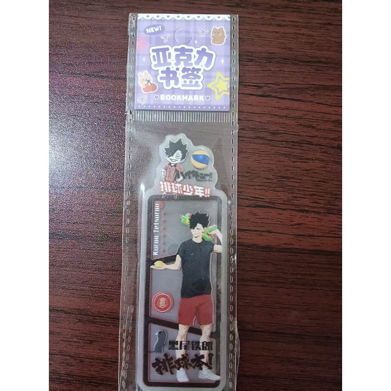 هايكيو!! فاصل كتب شفاف من الأك - مراجعة Anime Merchandise Haikyuu وسعره