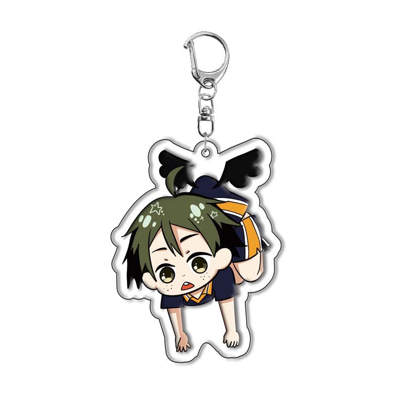 هايكيو!! سلسلة مفاتيح أكريليك  - مراجعة Anime Merchandise Haikyuu وسعره