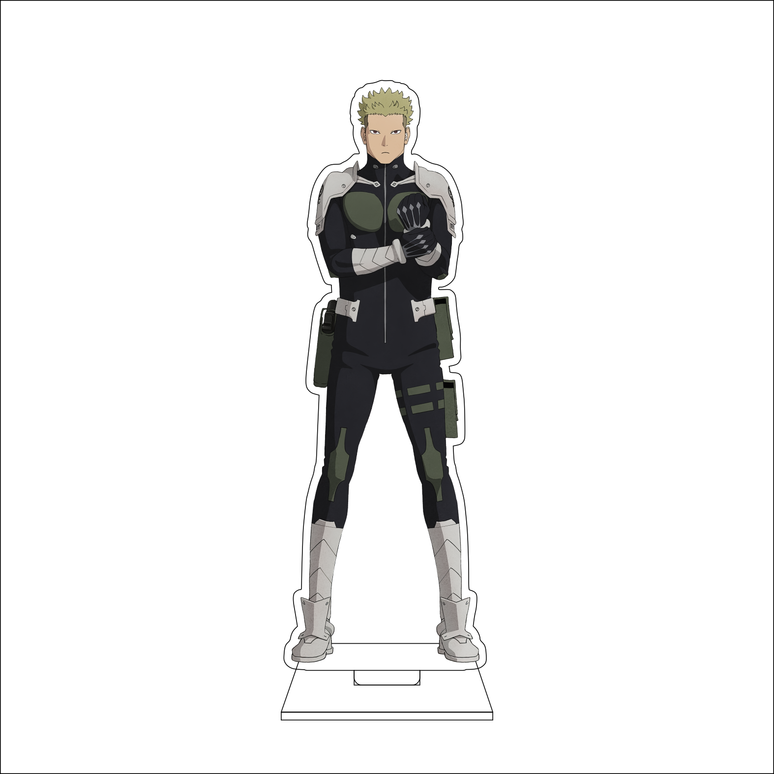 تمثال أكريليك للشخصية الأنمي ك - مراجعة Acrylic Stand Figure وسعره